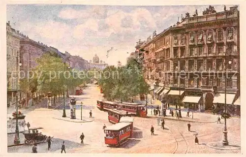 AK / Ansichtskarte Wien Kaerntnerrring Strassenbahn Kat. Wien