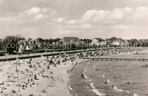 AK / Ansichtskarte Travemuende Ostseebad Strand Kat. Luebeck