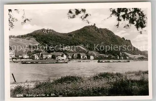 AK / Ansichtskarte Koenigswinter Rhein Panorama