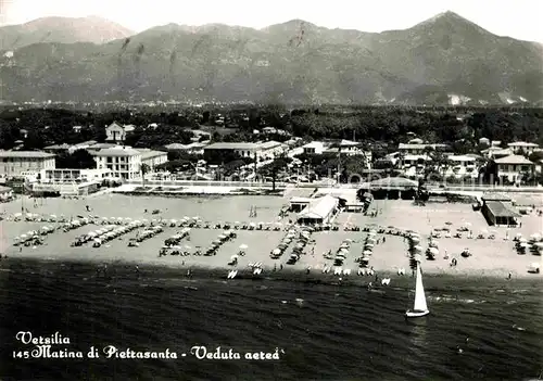 AK / Ansichtskarte Marina di Pietrasanta Veduta aerea Kat. Lucca