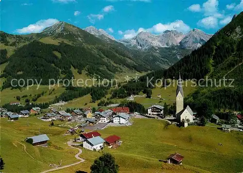 AK / Ansichtskarte Mittelberg Kleinwalsertal Schuesser Hammerspitze Schafalpen Kat. Oesterreich