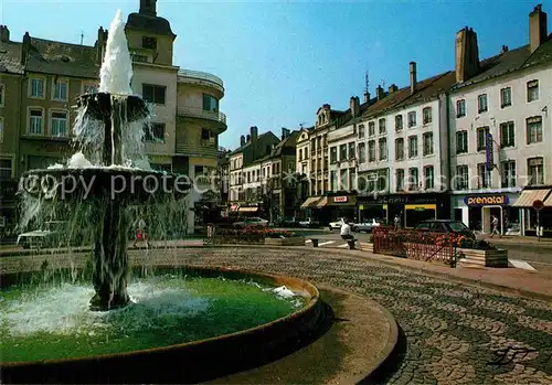 AK / Ansichtskarte Thionville Jet d eau Place du Marche Kat. Thionville