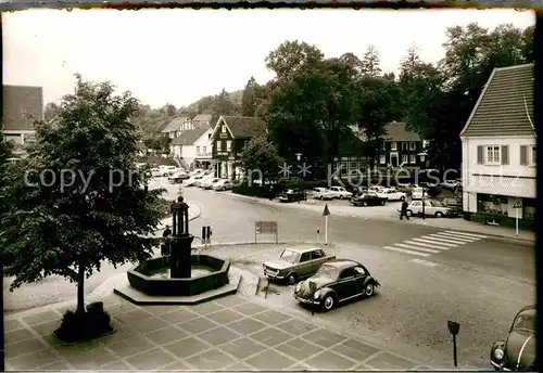 AK / Ansichtskarte Wiehl Gummersbach Rathausplatz Kat. Wiehl