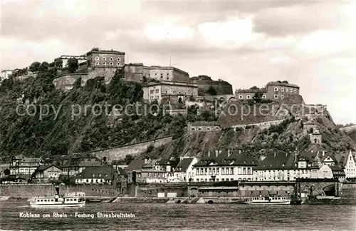 AK / Ansichtskarte Koblenz Rhein Festung Ehrenbreitstein Kat. Koblenz