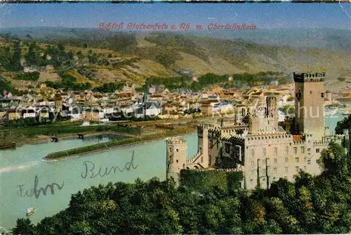 AK / Ansichtskarte Oberlahnstein Schloss Stolzenfels Kat. Lahnstein