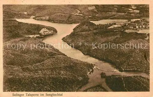 AK / Ansichtskarte Solingen Talsperre Sengbachtal Kat. Solingen