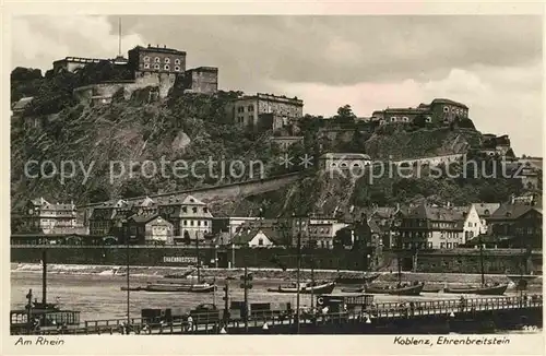 AK / Ansichtskarte Koblenz Rhein Festung Ehrenbreitstein Kat. Koblenz