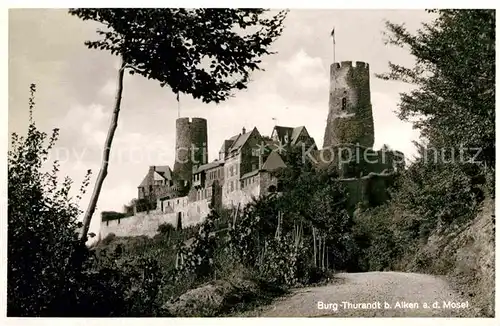 AK / Ansichtskarte Alken Koblenz Burg Thurandt Kat. Alken