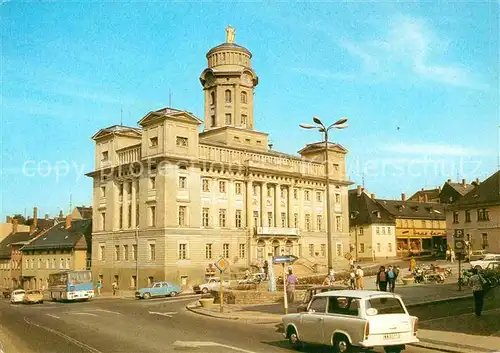 AK / Ansichtskarte Zeulenroda Triebes Rathaus Kat. Zeulenroda Triebes