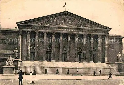 AK / Ansichtskarte Paris La Chambre des Deputes Kat. Paris