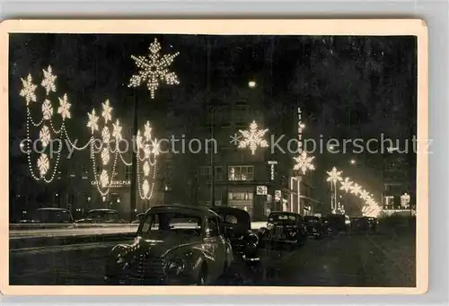 AK / Ansichtskarte Essen Ruhr Weihnachtsbeleuchtung Abendstimmung Kat. Essen