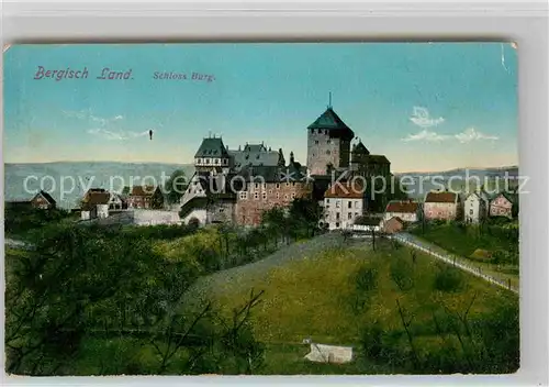 AK / Ansichtskarte Burg Wupper Schloss  Kat. Solingen