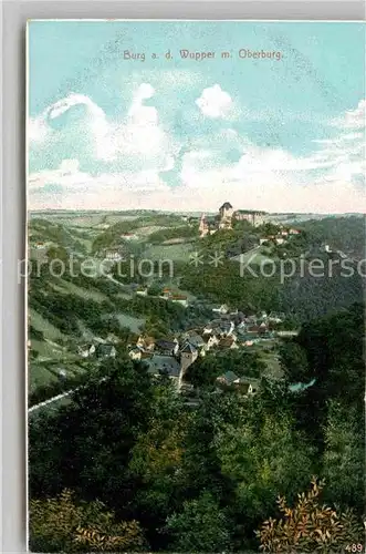 AK / Ansichtskarte Burg Wupper Unter  und Oberburg Kat. Solingen