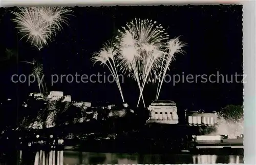 AK / Ansichtskarte Koblenz Rhein Rhein in Flammen Kat. Koblenz