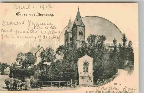 AK / Ansichtskarte Arenberg Koblenz Kirche Kat. Koblenz