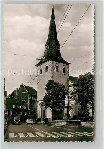 AK / Ansichtskarte Wald Solingen Evangelische Kirche Kat. Solingen