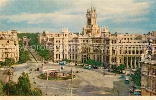 AK / Ansichtskarte Madrid Spain Cibeles y Casa de Correos Kat. Madrid