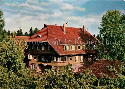 AK / Ansichtskarte oedenwald Schwarzwald Gasthof und Pension Adrianshof Kat. Lossburg