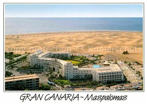 AK / Ansichtskarte Maspalomas Dunas Fliegeraufnahme Kat. Gran Canaria Spanien