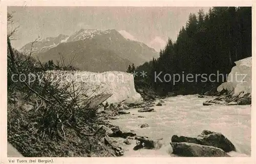 AK / Ansichtskarte Val Tuors bei Berguen Kat. Berguen