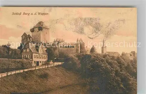 AK / Ansichtskarte Solingen Schloss Burg Kat. Solingen