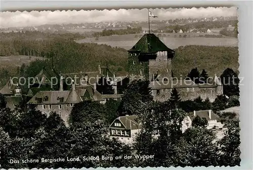 AK / Ansichtskarte Solingen Schloss Burg Kat. Solingen