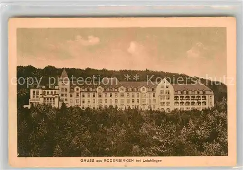 AK / Ansichtskarte Roderbirken Diakonissen Mutterhaus Kat. Leichlingen (Rheinland)