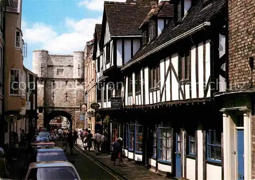 AK / Ansichtskarte York UK High Petergate and Bootham Bar Kat. York