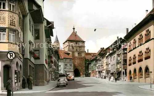 AK / Ansichtskarte Rottweil Neckar Hauptstrasse Kat. Rottweil