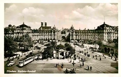 AK / Ansichtskarte Muenchen Karlstor Rondell Kat. Muenchen