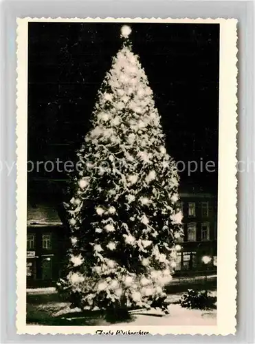 AK / Ansichtskarte Wermelskirchen Mammutkiefer Weihnachtsbeleuchtung Kat. Wermelskirchen