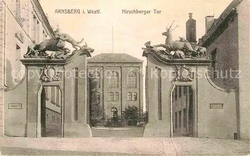 AK / Ansichtskarte Arnsberg Westfalen Hirschberger Tor Kat. Arnsberg