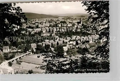 AK / Ansichtskarte Arnsberg Westfalen Panorama Kat. Arnsberg