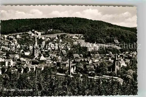 AK / Ansichtskarte Menden Sauerland Panorama Kat. Menden (Sauerland)