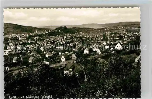 AK / Ansichtskarte Arnsberg Westfalen Panorama Kat. Arnsberg