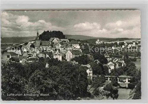 AK / Ansichtskarte Arnsberg Westfalen Panorama Kat. Arnsberg