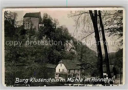 AK / Ansichtskarte Froendenberg Ruhr Burg Klusenstein  Kat. Froendenberg Ruhr