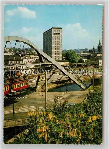 AK / Ansichtskarte Wuppertal Elberfeld Schwebebahn Kat. Wuppertal