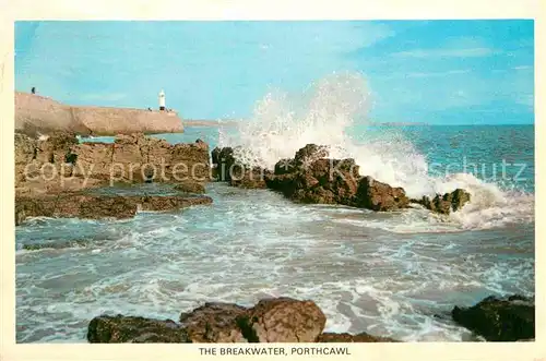 AK / Ansichtskarte Porthcawl The Breakwater Kat. Bridgend