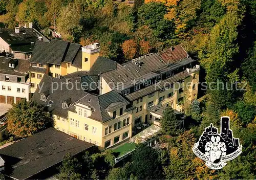 AK / Ansichtskarte Volmarstein Burghotel Tagungsstaette Ausflugslokal Fliegeraufnahme Kat. Wetter (Ruhr)