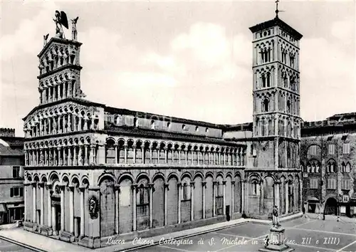 AK / Ansichtskarte Lucca Chiesa Collegiata di San Michele Kat. Lucca