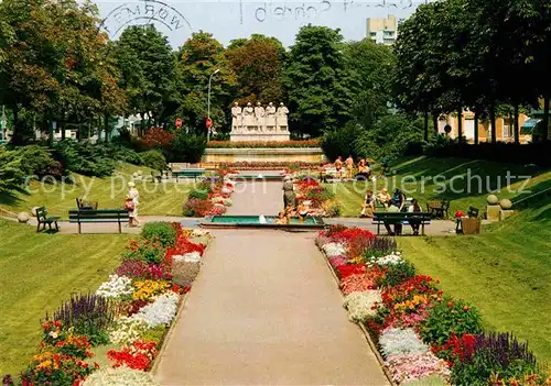 AK / Ansichtskarte Worms Rhein Parkanlagen Denkmal Kat. Worms