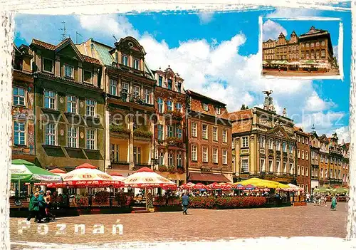 AK / Ansichtskarte Poznan Posen Stary Rynek Marktplatz Kat. Poznan