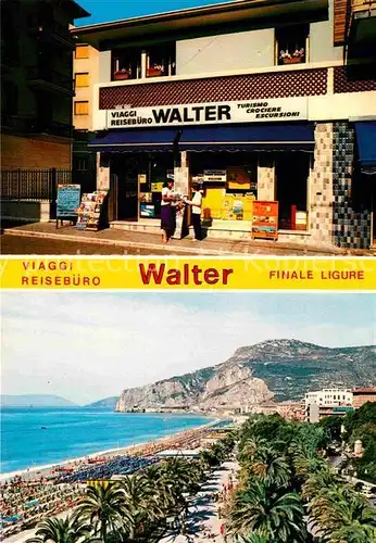 AK / Ansichtskarte Finale Ligure Reisebuero Walter