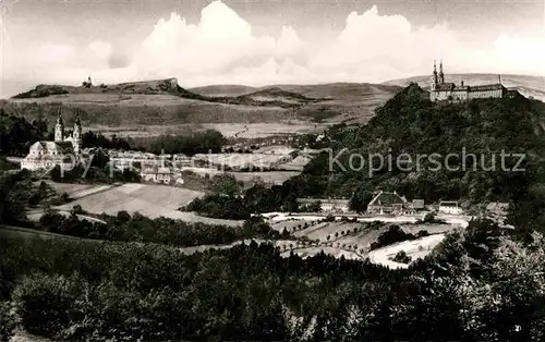 AK / Ansichtskarte Maintal mit Vierzehnheiligen Fliegeraufnahme Staffelberg Schloss Banz Kat. Maintal