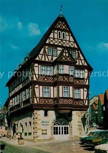 AK / Ansichtskarte Miltenberg Main Hotel Riesen Fachwerk Kat. Miltenberg