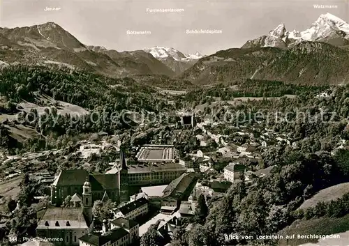 AK / Ansichtskarte Berchtesgaden Blick vom Lockstein Kat. Berchtesgaden