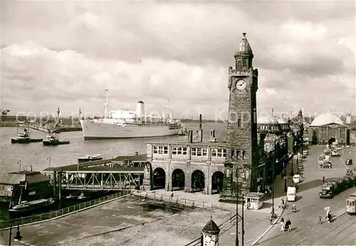 AK / Ansichtskarte Hamburg Passagierschiff Arcadia Sankt Pauli Landungsbruecken Kat. Hamburg