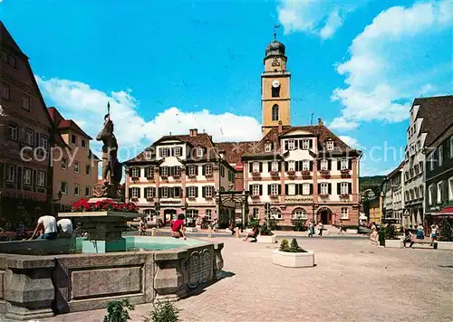 AK / Ansichtskarte Bad Mergentheim Marktplatz Kat. Bad Mergentheim