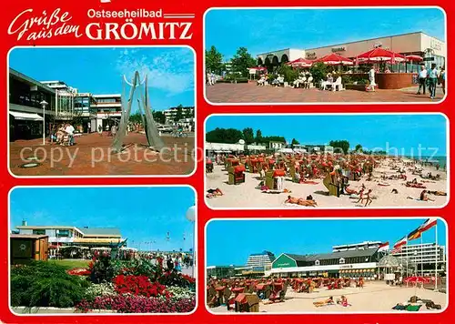 AK / Ansichtskarte Groemitz Ostseebad Strandpromenade Strand Hotel  Kat. Groemitz